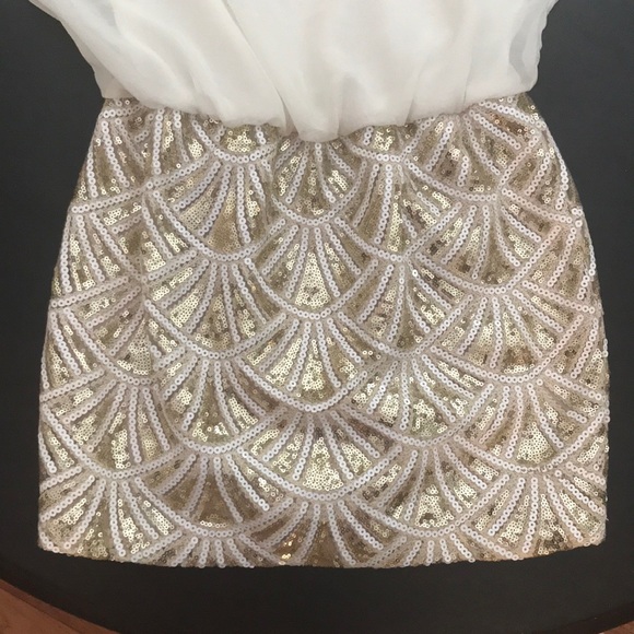 White sequin dress - Picture 2 of 3